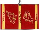 NCAA Iowa State Cyclones Woven Jacquard Golf Towel