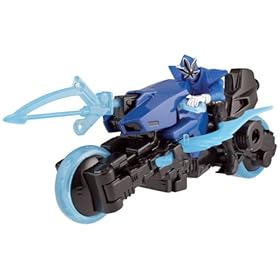 Power Rangers Blue Sword Cycle with Mega Blue