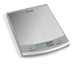 Escali 2210S Passo Ultra Slim High Capacity Digital Scale, Silver-Gray