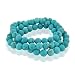 Bling Jewelry Set of 3 Turquoise Bead Bracelet Stretch
