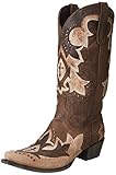 Lane Boots Women's Stella Western Boot,Brown Tonal,7.5 B US