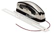 Truck-Lite White and Chrome Bracket Bulb Replaceable 435W
