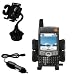 Handspring Treo 600 Auto Cup Holder with Car Charger - Uses Gomadic TipExchange