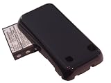 Produkt-Bild: VHBW-Hochleistungs-Akku LI-ION 3000mAh f&uuml;r SAMSUNG i9000 Galaxy S ersetzt EB575152VU / G7 doppelte Leistung mit extra R&uuml;ckdeckel in schwarz