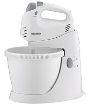 Severin - 3817 - Batteur et Bol Rotatif, Blanc / Gris, 250 W