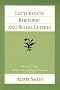 Lectures on Rhetoric and Belles Lettres (Glasgow Edition of the Works and Correspondence of Adam Smith)