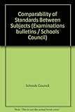 Comparability of standards between subjects