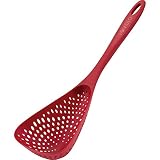 Tovolo Scoop N' Strain, Red, 11.5-Inch