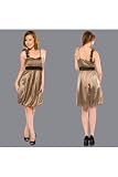 One Embroidery Strap Bubble Dresses