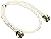 MPD Digital RG8x-W-PL259-2ft VHF Antenna Cable RF CB & AIS Mini-8 Coaxial Jumper Silver Teflon PL-259 2