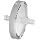 Whatman 6723-5000 Hepa-Vent Venting Filter Disc with Inlet 1/4" to 3/8" SB and Outlet 1/4" to 3/8" SB, 60 psi Maximum Pressure, 50mm Diameter (Pack of 10)