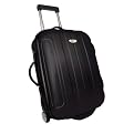 Traveler's Choice Rome Hard-Sided Lightweight Carry-On Luggage - Black (20")