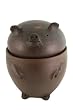 Pomaireware Clay Pig Cookie Jar