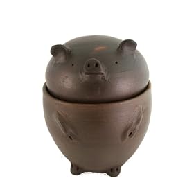 Pomaireware Clay Pig Cookie Jar by Pomaireware Clay Products