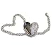 4GB Crystal Heart USB Jewelry Drive with Case