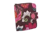 Vera Bradley Mod Floral Pink Mini Zip Wallet