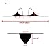 thinkbest Women Summer Sun Beach Swim Bandeau Triangle Push-Up Padded Bikini Suit Green UK(6-8)