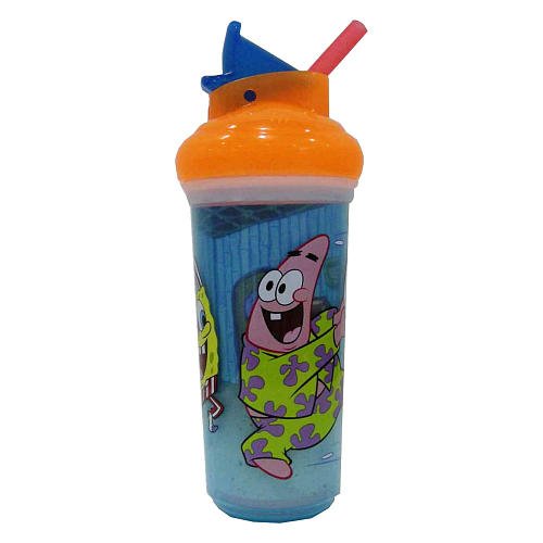 Munchkin Spongebob BPA Free Insulated Straw Cup - 9 oz