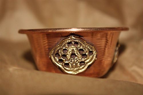 Copper and Brass 2.5" small Offering Bowl