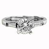 1.70 CT F VVS VS1 ROUND DIAMOND RING CERTIFIED