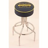 Michigan Wolverines 30 Tulip base Swivel Bar Stool with 4 Thick Seat
