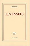 Les années par Annie Ernaux Les années par Ernaux