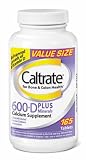 Caltrate 600+D  Plus Minerals, 165-Count Bottle