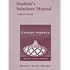 College Algebra (Student's Solutions Manual )