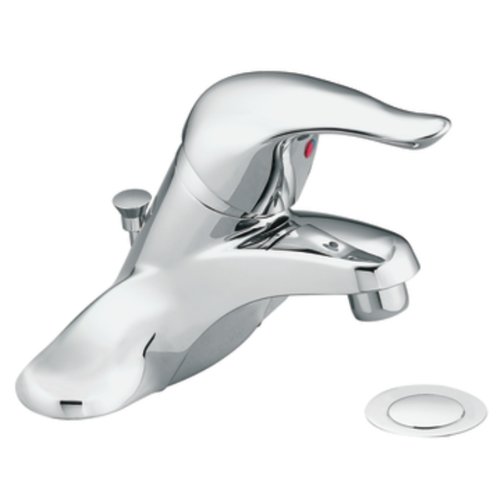 Moen CAL4625 Chateau Chrome One-Handle Low Arc Bathroom Faucet