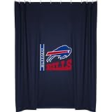 Buffalo Bills Shower Curtain BlueStandard