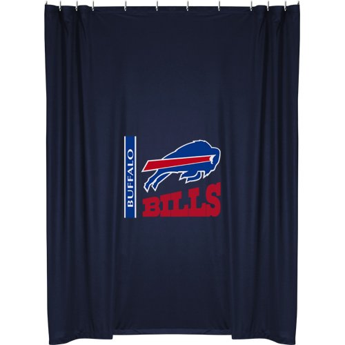 Buffalo Bills Shower Curtain BlueStandard