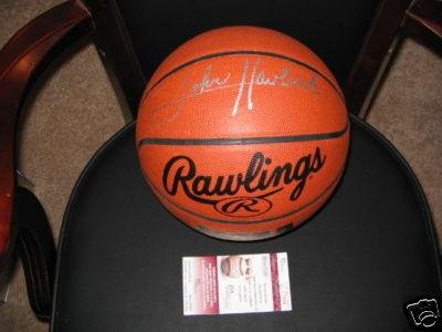 John Havlicek Celtics Jsa/coa Signed Basketball - Autographed Basketballs