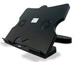 Dual-Fan Notebook Cooling Stand – Black