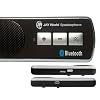 JAY World Drive Safe Bluetooth Handsfree Car Kit. The Original Multipoint Bluetooth Speakerphone. Supports: Apple iPhone, Blackberry, HTC, Samsung, Galaxy S3, Galaxy S2, Sony, Nokia and any Bluetooth enabled device. Safer Driving. Uses low power consumption and DSP (Digital Signal Processing) for echo cancellation & noise suppression providing pure clear sound. Talk time up to 16 hrs. Standby time up to 45 days. Can be charged via laptop/pc or in car. Automatic switch off function after disconnection with phone saving power.