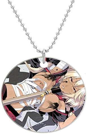 Kantai Collection Kancolle Musashi Custom Design Personalized Round Dog Tag Pet ID Tag Cat Tag Necklace Pendant
