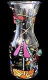 Beach Party Design - Hand Painted - Carafe - .5 Liter