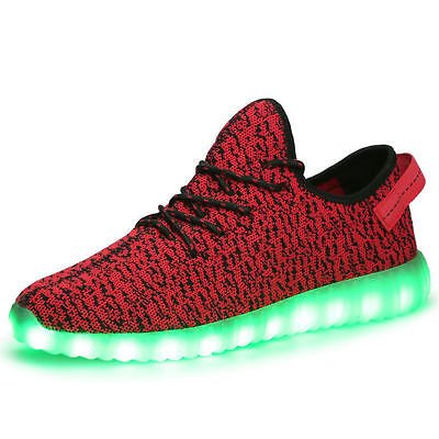 Worobo Unisex LED Shoes Women's Waterproof Summer Shoes Men's Fashion Sneakers