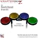 Duct Tape Colors Skin by WraptorSkinz fits Rock Band Drum Set for Nintendo Wii, XBOX 360, PS2 & PS3 (DRUMS NOT INCLUDED)