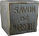 Authentic Traditional Savon de Marseille Olive Cube 600g - Handcrafted pure olive oil French soap