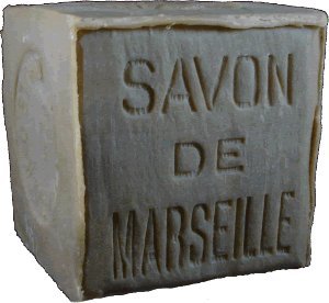Authentic Traditional Savon de Marseille Olive Cube 600g - Handcrafted pure olive oil French soap