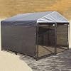 �Lucky Dog Windscreen-Shade Kit for Sides of Dog Kennel.,  57-Inch Wide by 34-Feet Long