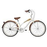 Nirve Coco Loco Ladies 3 speed Bicycle (White/Org)