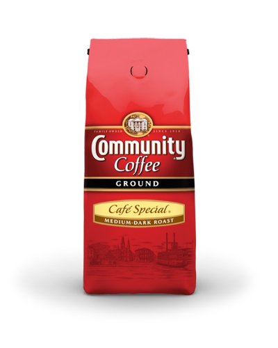 Community Coffee Ground Coffee, Cafe Special, 12-Ounce Bags (Pack of 3)
