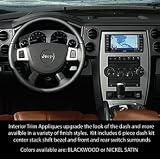08 09 10 Jeep Grand Cherokee Interior Trim Blackwood by Mopar