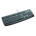 Logitech Deluxe 250 Tastatur PS/2 schnurgebunden schwarz OEM (deutsches Tastaturlayout, QWERTZ)