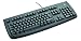 Logitech Deluxe 250 Tastatur PS/2 schnurgebunden schwarz OEM