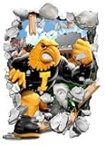 Iowa Hawkeyes Wallcrasher Wall Decal - Mascot 2'