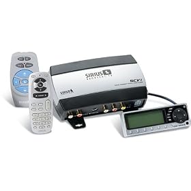 SIRIUS SCV1 Backseat TV System Add-on tuner with SIRIUS Satellite Radio and 3 children's TV channels