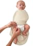 Kiddopotamus SwaddleMe Organic 100% Cotton Knit, Large, Natural