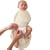 Kiddopotamus SwaddleMe Organic 100% Cotton Knit Large, Natural
